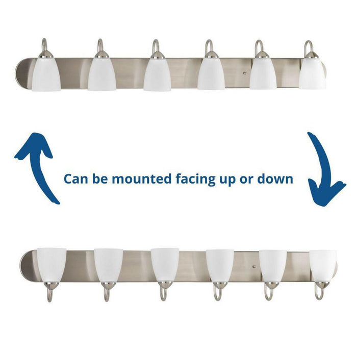 Gather Bath Light-Bathroom Fixtures-Progress Lighting-Lighting Design Store