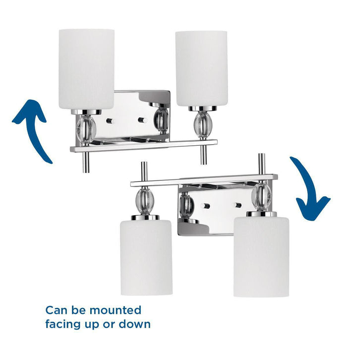 Status Bath Light-Bathroom Fixtures-Progress Lighting-Lighting Design Store