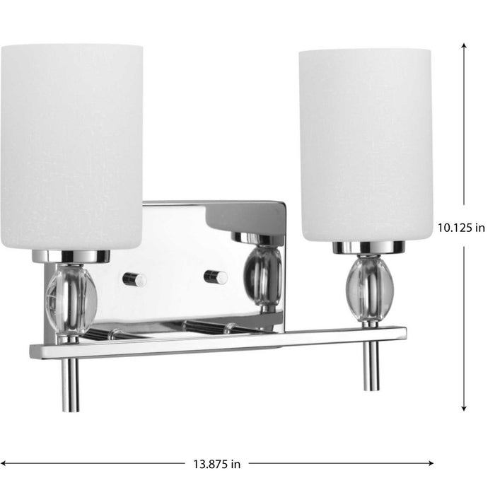 Status Bath Light-Bathroom Fixtures-Progress Lighting-Lighting Design Store