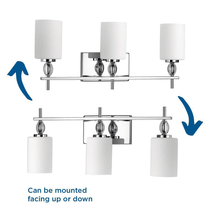 Status Bath Light-Bathroom Fixtures-Progress Lighting-Lighting Design Store