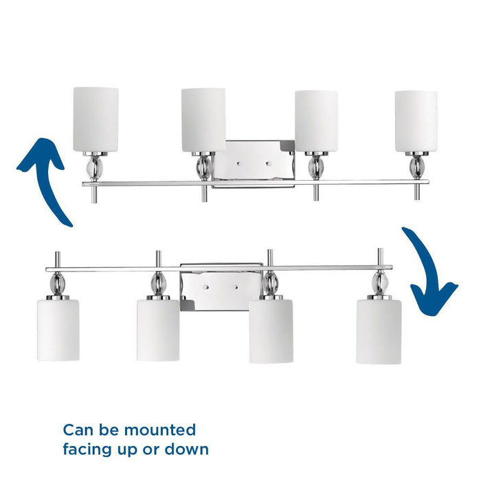 Status Bath Light-Bathroom Fixtures-Progress Lighting-Lighting Design Store