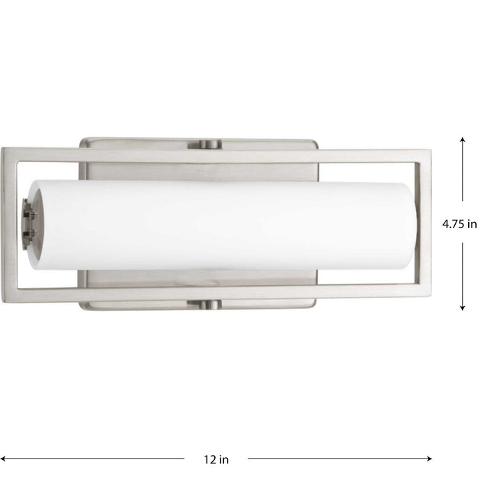 Frame LED Bath Light-Bathroom Fixtures-Progress Lighting-Lighting Design Store