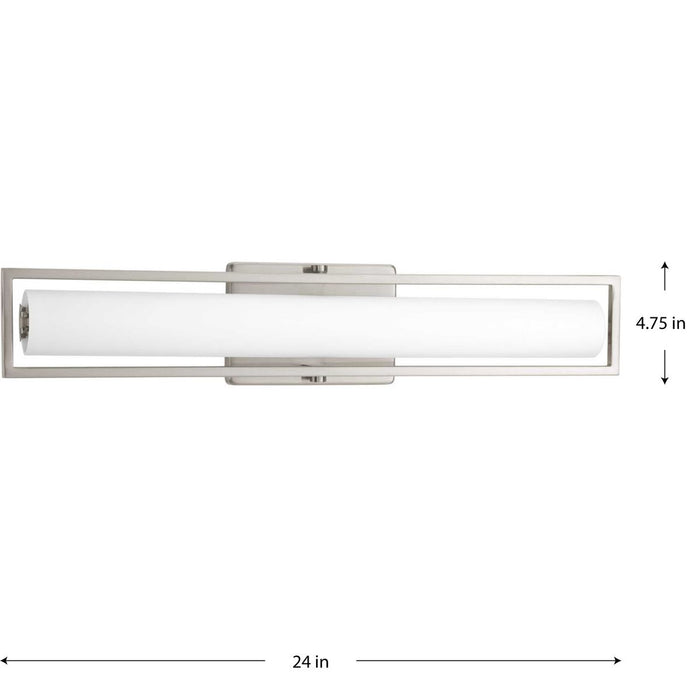 Frame LED Bath Light-Bathroom Fixtures-Progress Lighting-Lighting Design Store