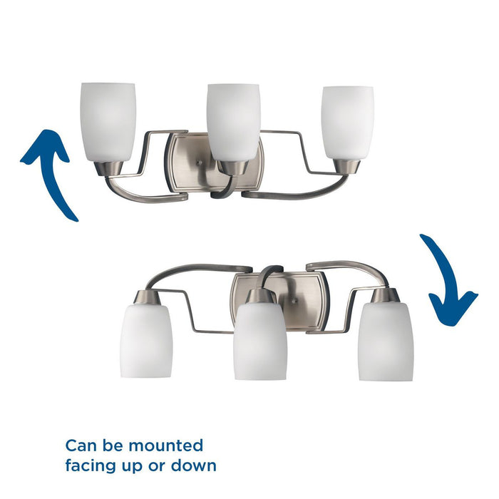 Wis Bath Light-Bathroom Fixtures-Progress Lighting-Lighting Design Store