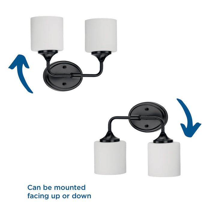 Lynzie Bath Bar-Bathroom Fixtures-Progress Lighting-Lighting Design Store