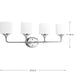 Lynzie Bath Light-Bathroom Fixtures-Progress Lighting-Lighting Design Store