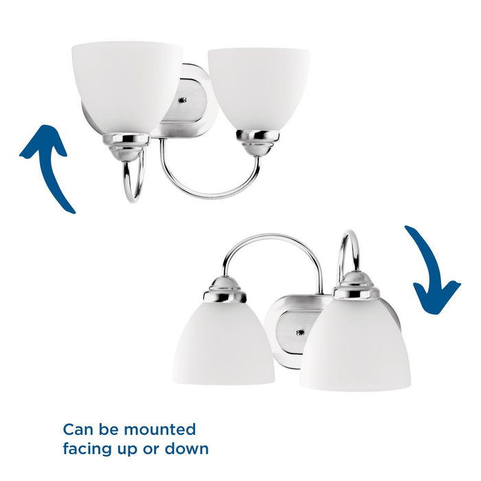 Heart Bath Bracket-Bathroom Fixtures-Progress Lighting-Lighting Design Store