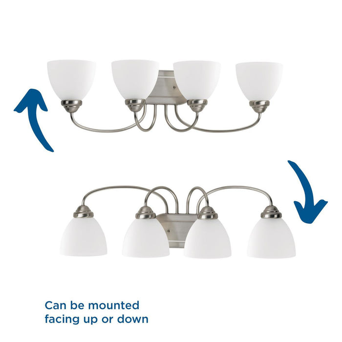 Heart Bath Bracket-Bathroom Fixtures-Progress Lighting-Lighting Design Store