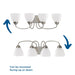 Heart Bath Bracket-Bathroom Fixtures-Progress Lighting-Lighting Design Store