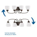 Heart Bath Bracket-Bathroom Fixtures-Progress Lighting-Lighting Design Store