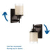 Alexa Bath Light-Sconces-Progress Lighting-Lighting Design Store