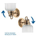 Archie Bath Bracket-Sconces-Progress Lighting-Lighting Design Store