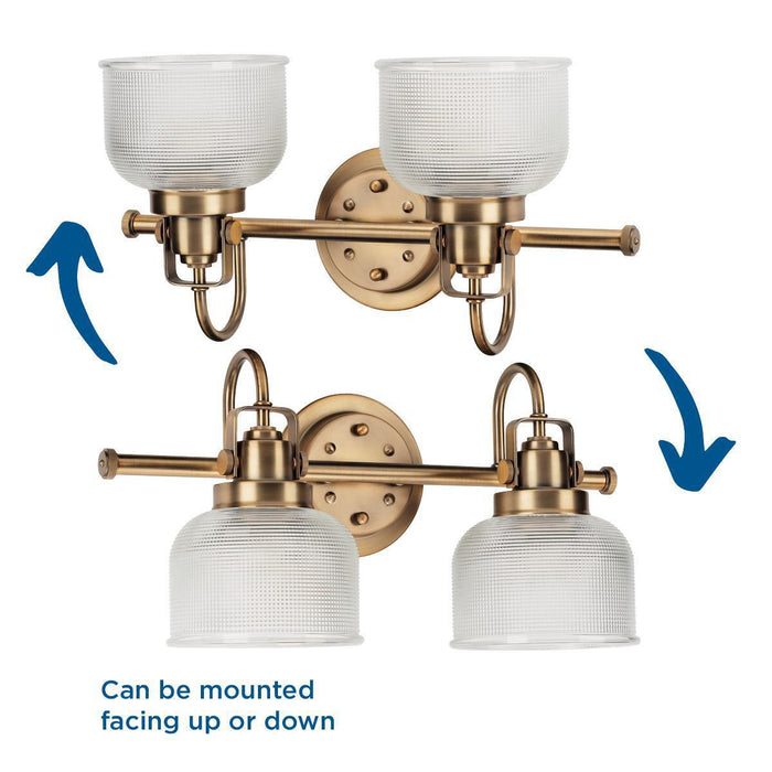 Archie Bath Bracket-Bathroom Fixtures-Progress Lighting-Lighting Design Store