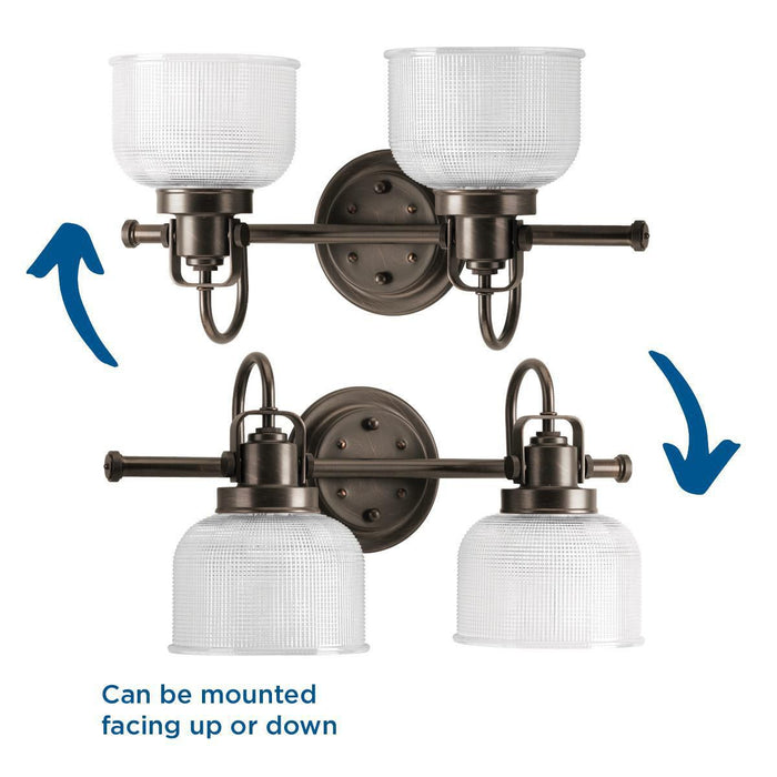 Archie Bath Bracket-Bathroom Fixtures-Progress Lighting-Lighting Design Store