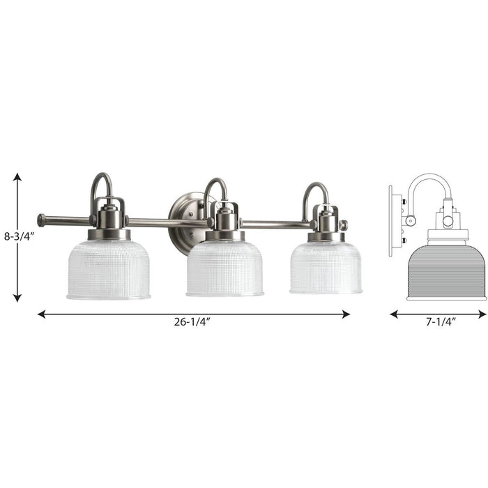 Archie Bath Bracket-Bathroom Fixtures-Progress Lighting-Lighting Design Store