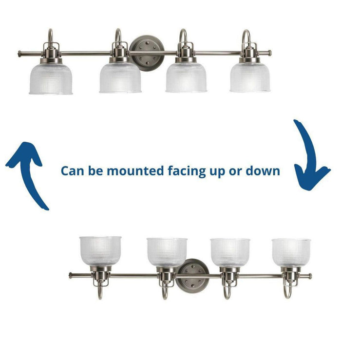 Archie Bath Bracket-Bathroom Fixtures-Progress Lighting-Lighting Design Store