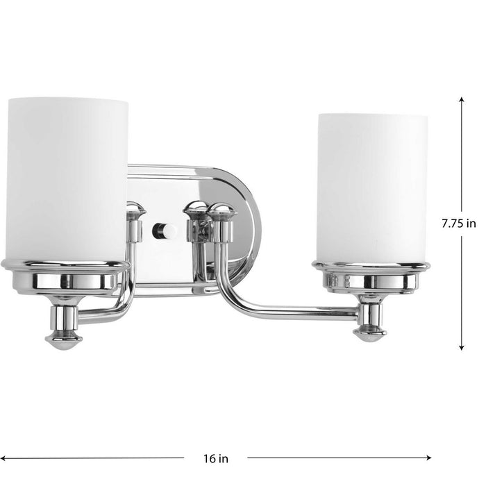 Glide Bath Light-Bathroom Fixtures-Progress Lighting-Lighting Design Store