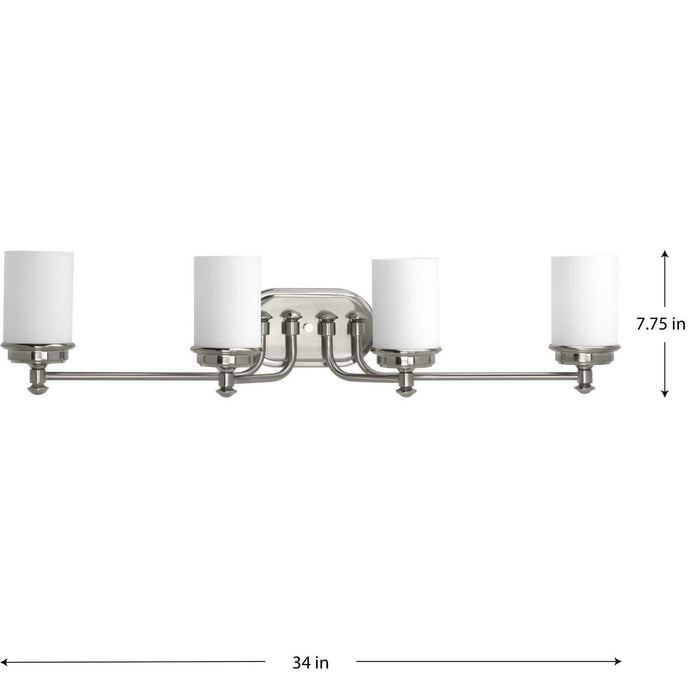 Glide Bath Light-Bathroom Fixtures-Progress Lighting-Lighting Design Store