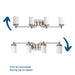 Glide Bath Light-Bathroom Fixtures-Progress Lighting-Lighting Design Store