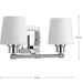 Glance Bath Light-Bathroom Fixtures-Progress Lighting-Lighting Design Store