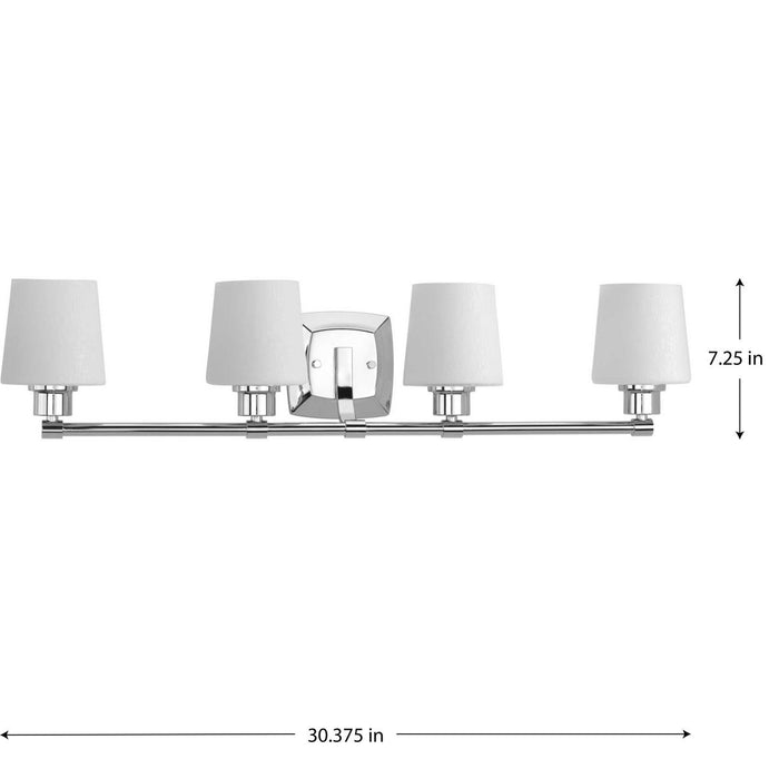 Glance Bath Light-Bathroom Fixtures-Progress Lighting-Lighting Design Store