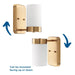 Elevate Bath Light-Sconces-Progress Lighting-Lighting Design Store