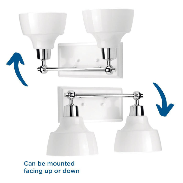 Bramlett Bath Light-Bathroom Fixtures-Progress Lighting-Lighting Design Store