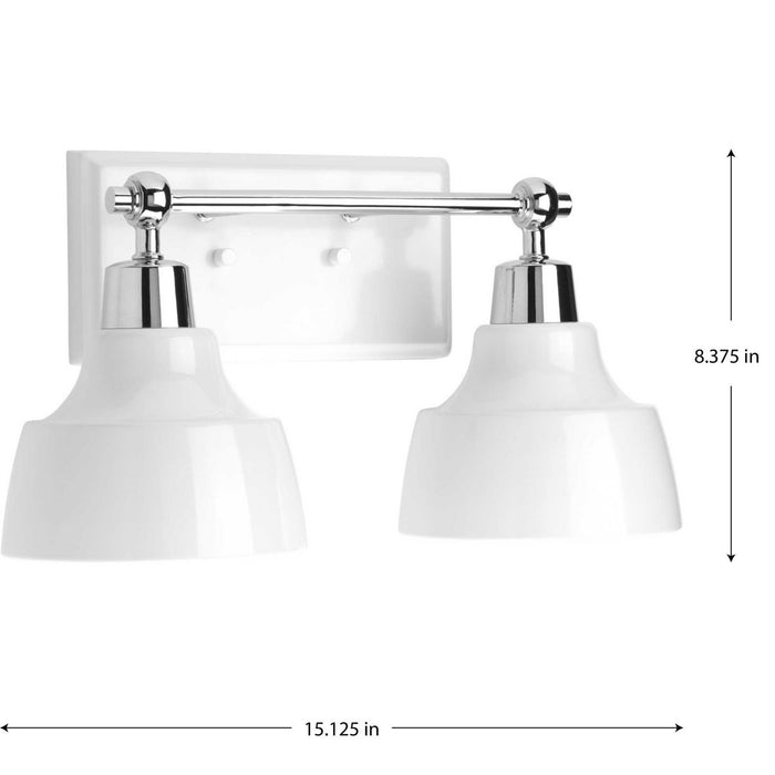 Bramlett Bath Light-Bathroom Fixtures-Progress Lighting-Lighting Design Store