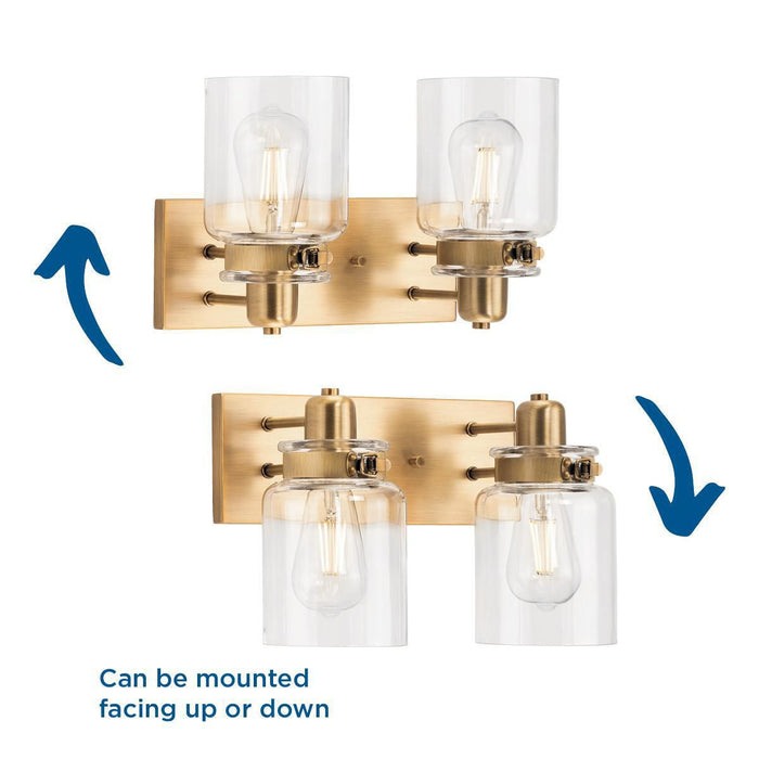 Calhoun Bath Bracket-Bathroom Fixtures-Progress Lighting-Lighting Design Store