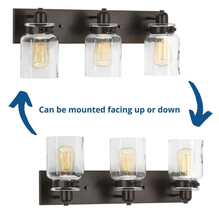 Calhoun Bath Light-Bathroom Fixtures-Progress Lighting-Lighting Design Store