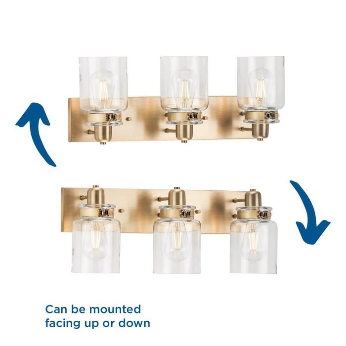 Calhoun Bath Bracket-Bathroom Fixtures-Progress Lighting-Lighting Design Store