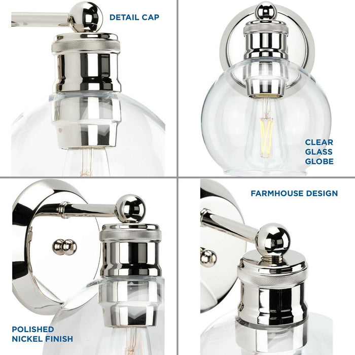 Hansford Bath Light-Sconces-Progress Lighting-Lighting Design Store