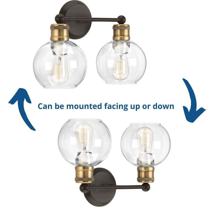 Hansford Bath Light-Bathroom Fixtures-Progress Lighting-Lighting Design Store