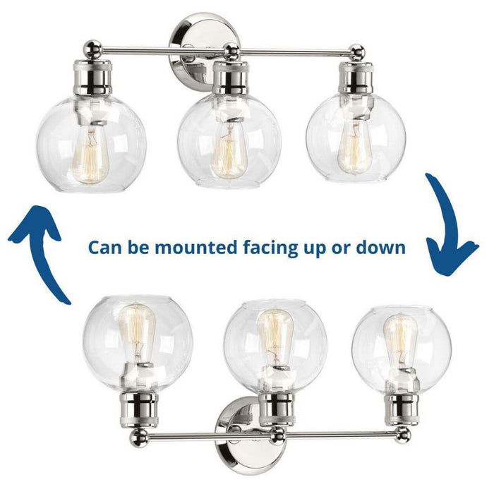 Hansford Bath Light-Bathroom Fixtures-Progress Lighting-Lighting Design Store