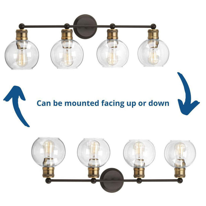 Hansford Bath Light-Bathroom Fixtures-Progress Lighting-Lighting Design Store