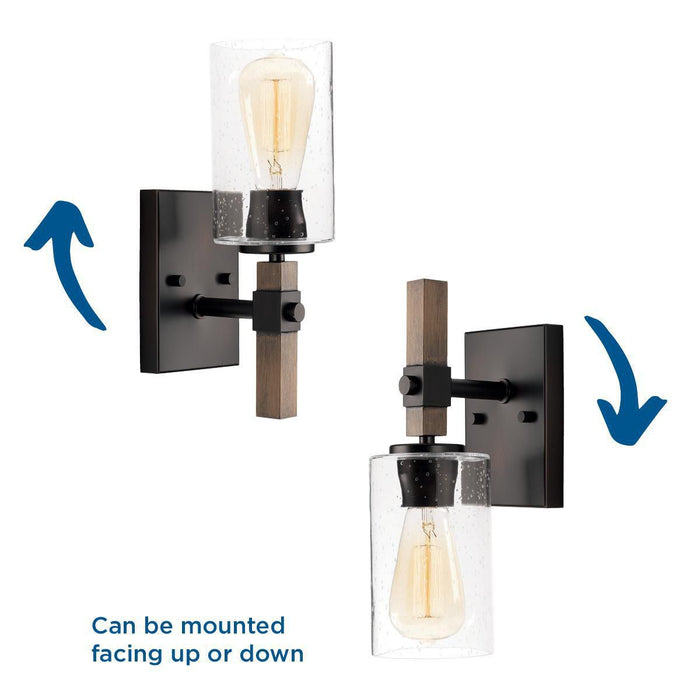 Barnes Mill Bath Light-Sconces-Progress Lighting-Lighting Design Store