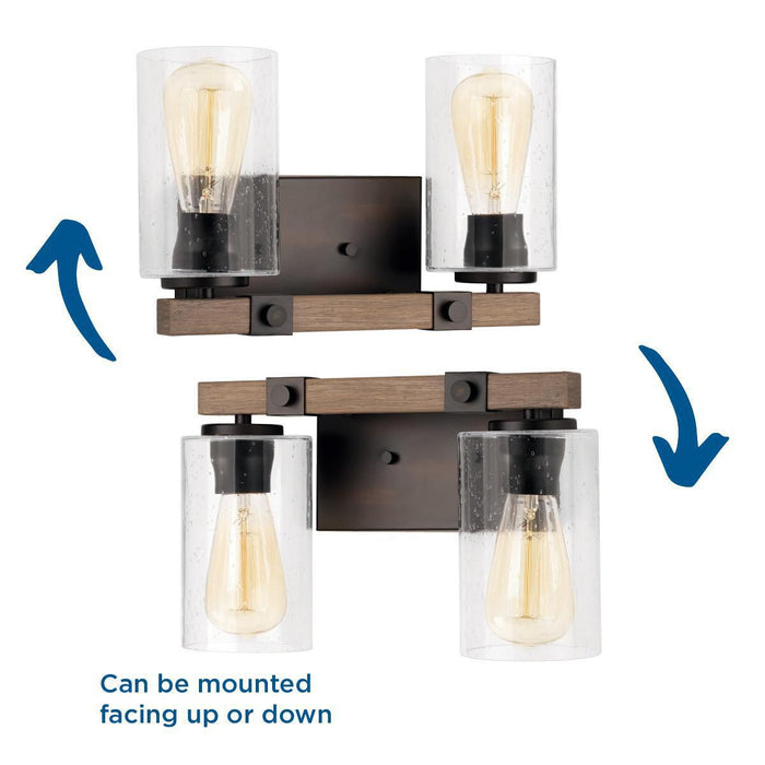 Barnes Mill Bath Light-Bathroom Fixtures-Progress Lighting-Lighting Design Store