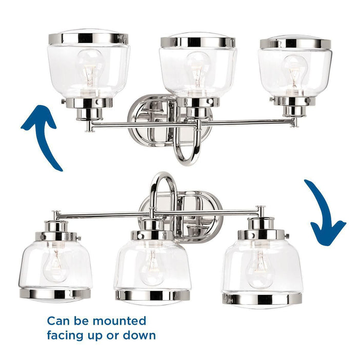 Judson Bath Light-Bathroom Fixtures-Progress Lighting-Lighting Design Store