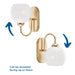 Carisa Bath Light-Sconces-Progress Lighting-Lighting Design Store