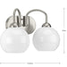 Carisa Bath Light-Bathroom Fixtures-Progress Lighting-Lighting Design Store