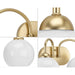 Carisa Bath Light-Bathroom Fixtures-Progress Lighting-Lighting Design Store