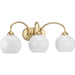 Carisa Bath Light-Bathroom Fixtures-Progress Lighting-Lighting Design Store