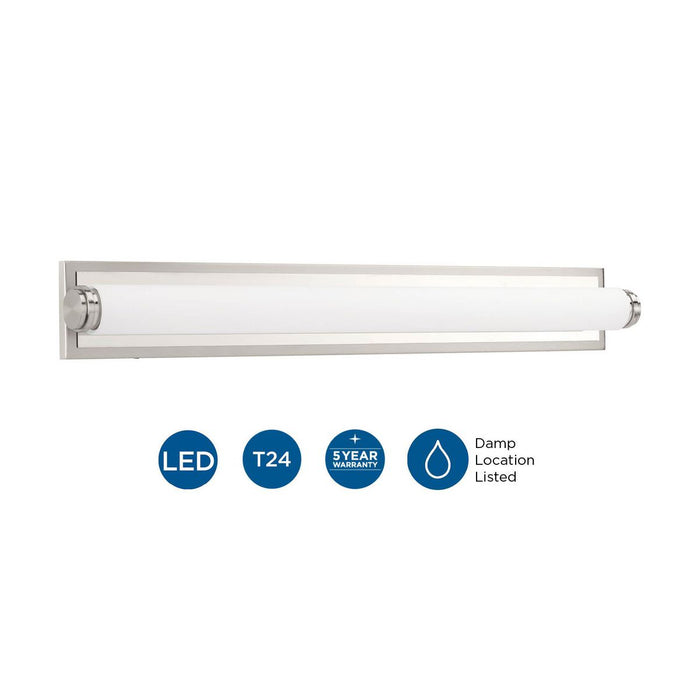 Concourse LED Bath Light-Bathroom Fixtures-Progress Lighting-Lighting Design Store