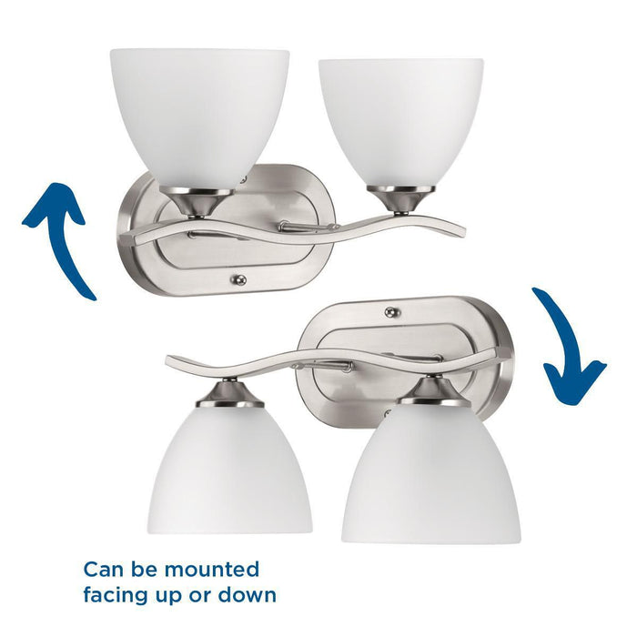 Laird Bath Bracket-Bathroom Fixtures-Progress Lighting-Lighting Design Store