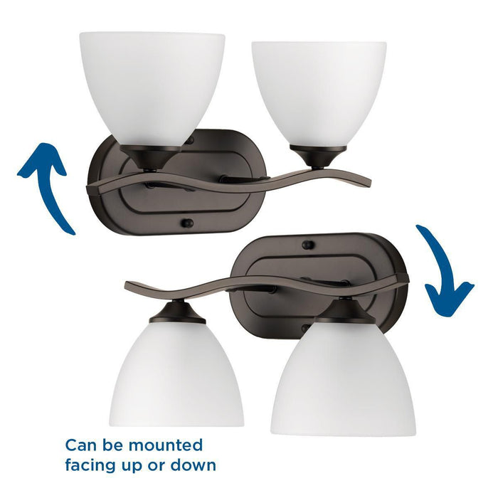 Laird Bath Bracket-Bathroom Fixtures-Progress Lighting-Lighting Design Store