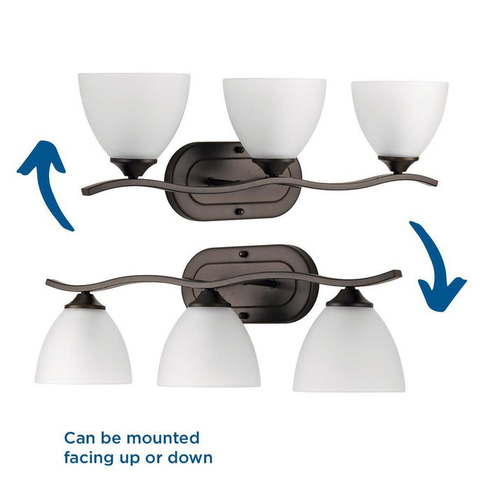 Laird Bath Bracket-Bathroom Fixtures-Progress Lighting-Lighting Design Store