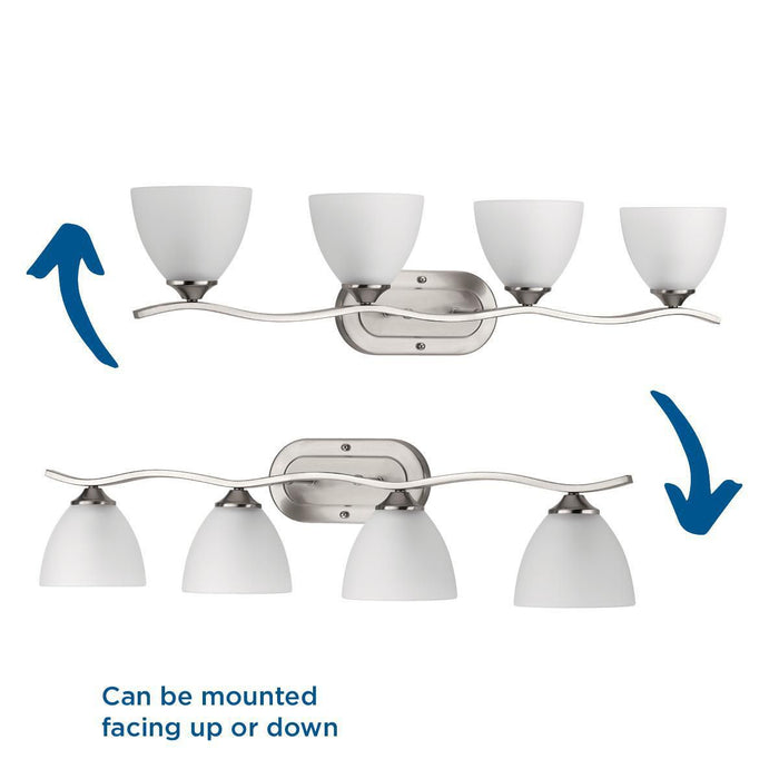 Laird Bath Bracket-Bathroom Fixtures-Progress Lighting-Lighting Design Store