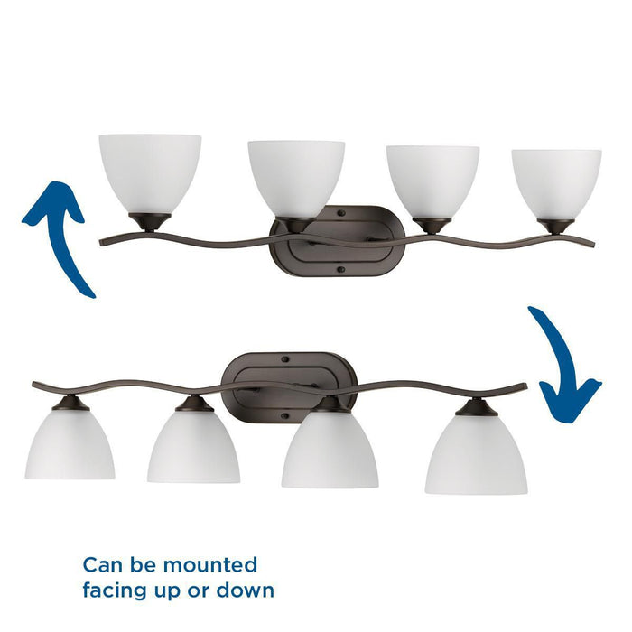 Laird Bath Bracket-Bathroom Fixtures-Progress Lighting-Lighting Design Store