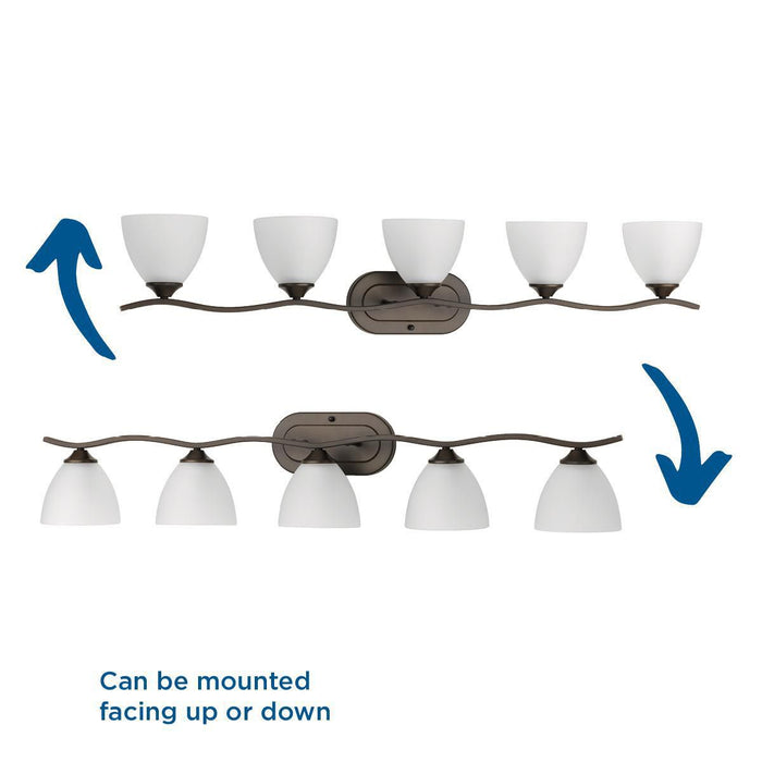 Laird Bath Bracket-Bathroom Fixtures-Progress Lighting-Lighting Design Store