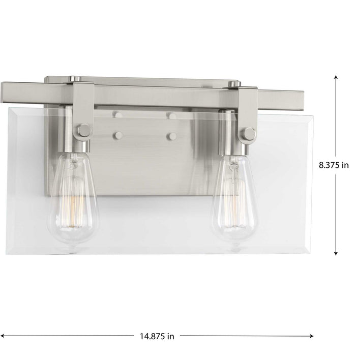 Glayse Bath Light-Bathroom Fixtures-Progress Lighting-Lighting Design Store